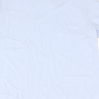 Womens UK Size  H&M Blue Basic T-Shirt