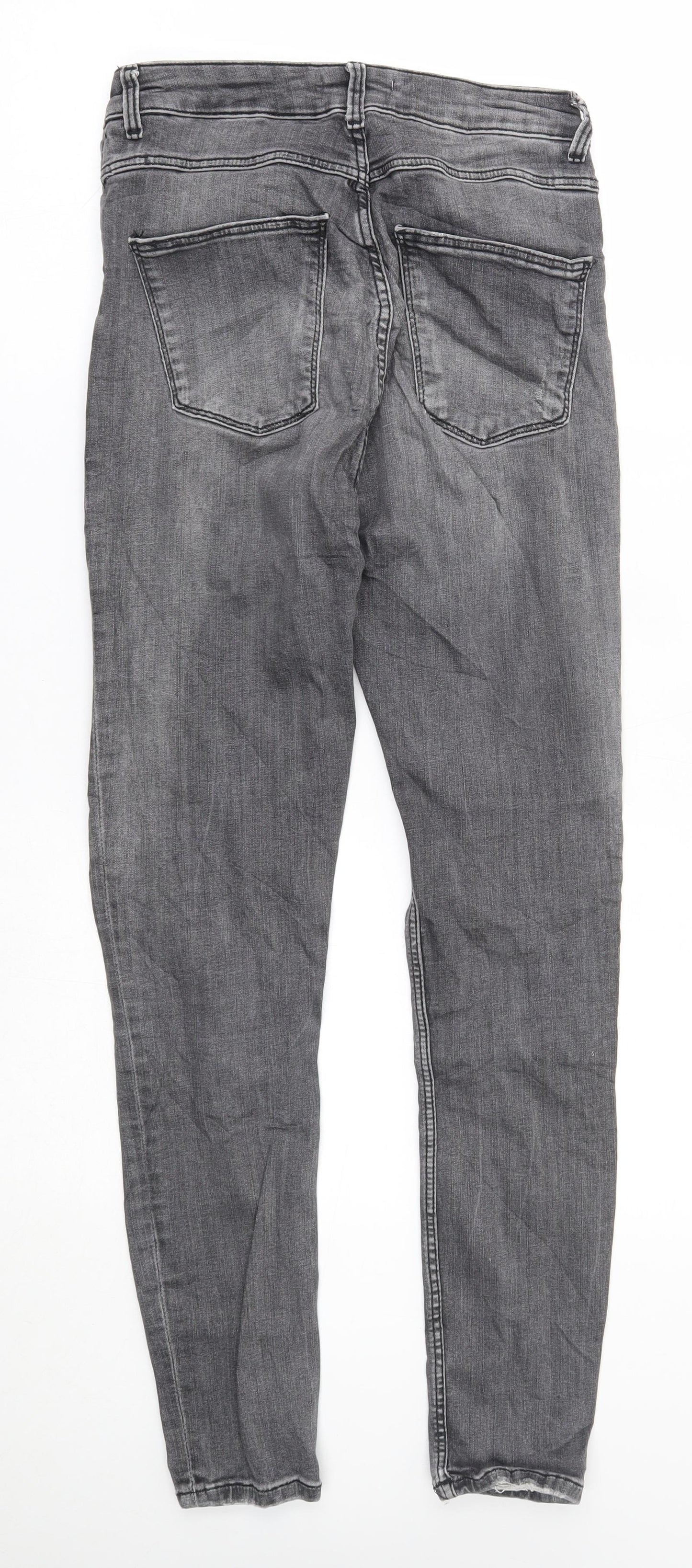 Zara Womens Grey   Skinny Jeans Size 26 in L27 in
