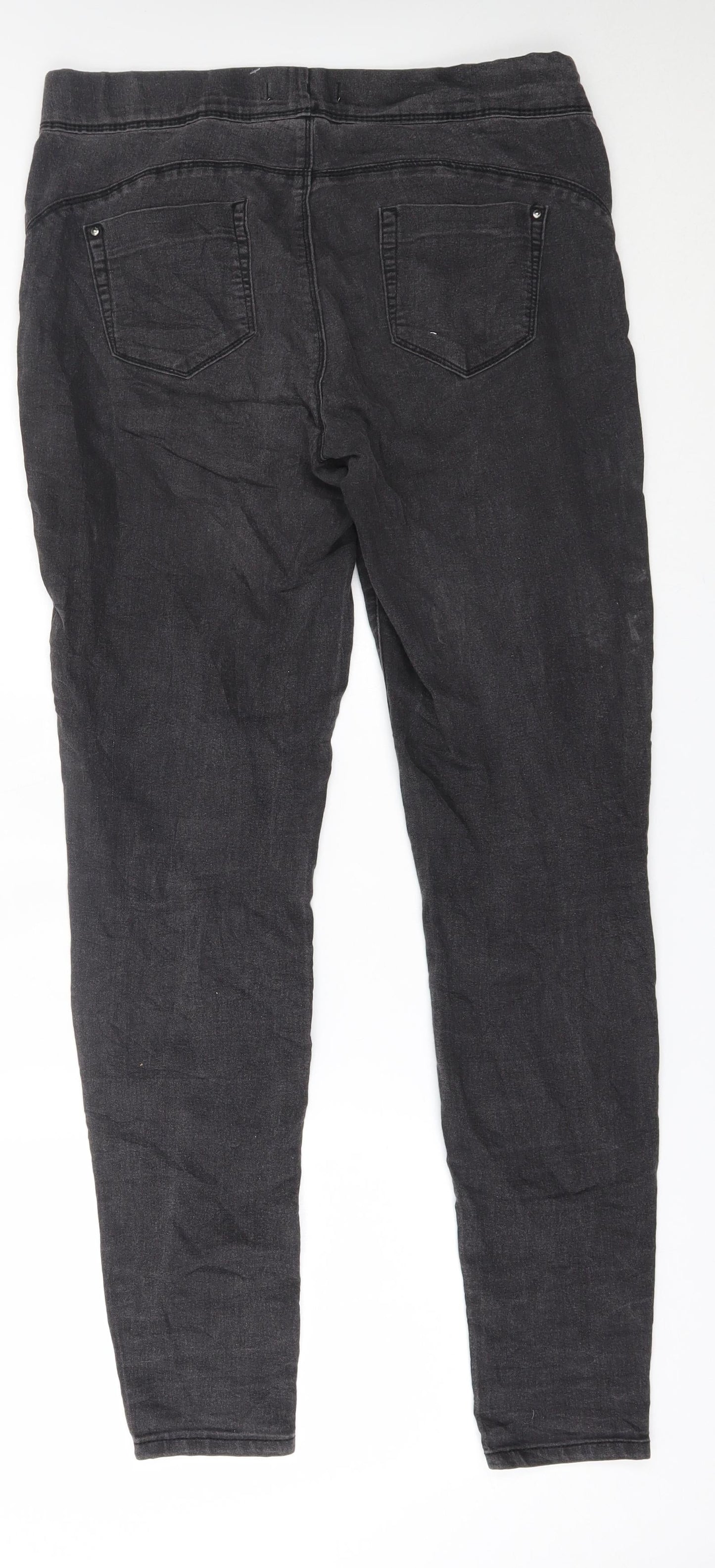 Primark Womens Grey   Jegging Jeans Size 14 L30 in -