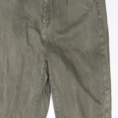 Womens UK Size M sinsay Regular Fit Skinny Green Jeans