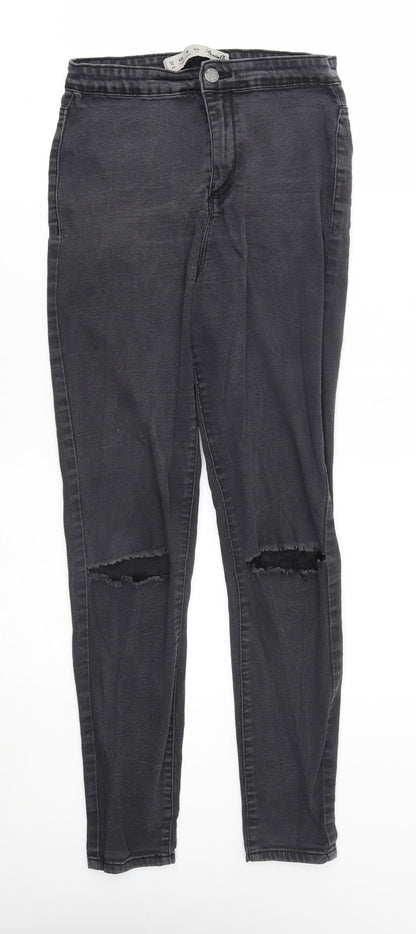 Primark Womens Grey   Skinny Jeans Size 12 L27 in