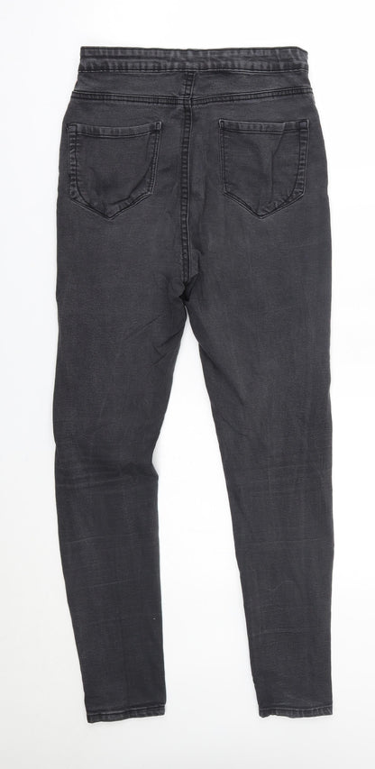 Primark Womens Grey   Skinny Jeans Size 12 L27 in
