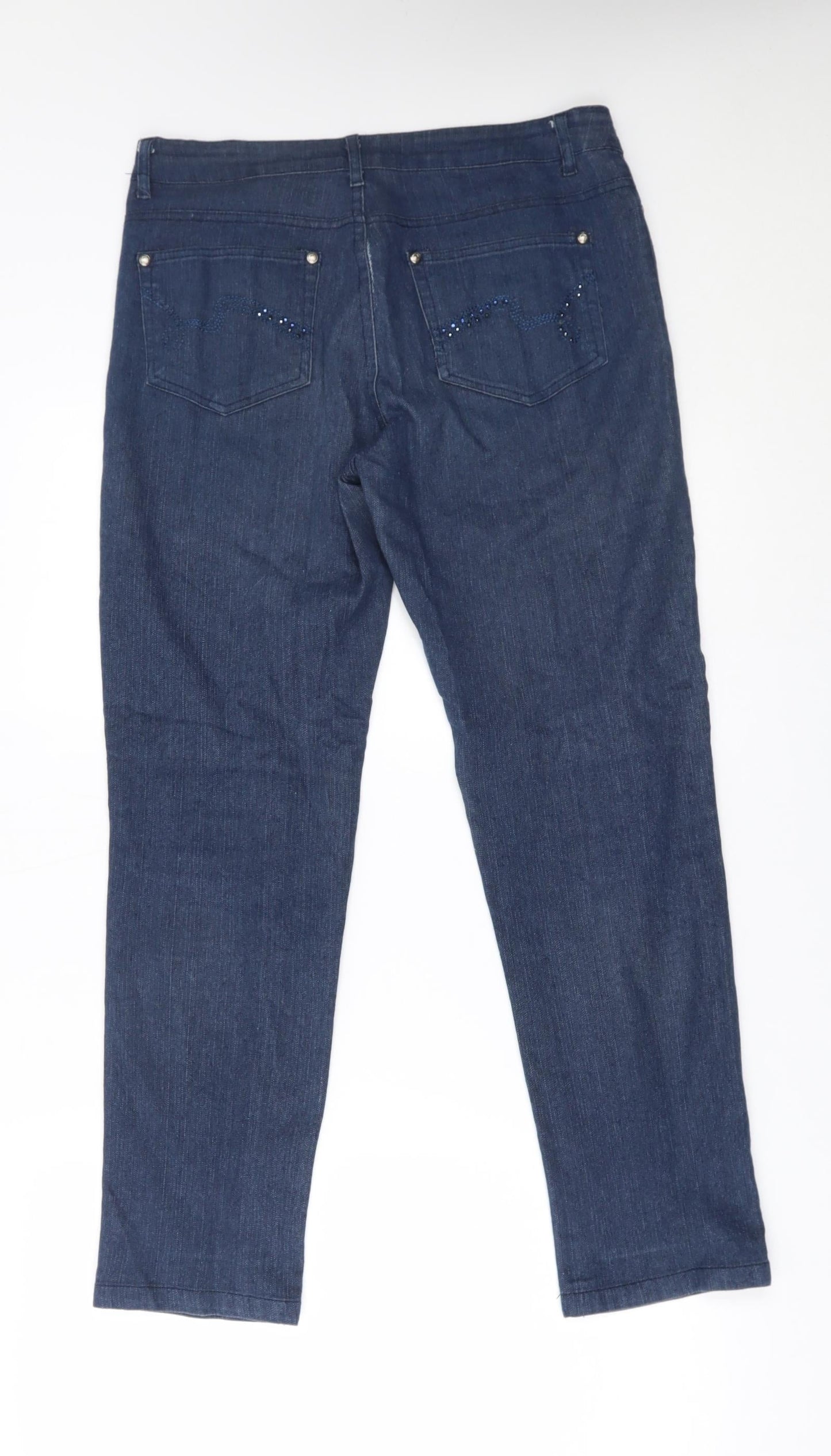 Sugar crips Womens Blue   Straight Jeans Size 10 L27 in - gems