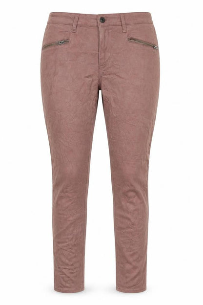 Front view of Gap women’s red skinny jeans, size UK 30, in, 31-inch leg