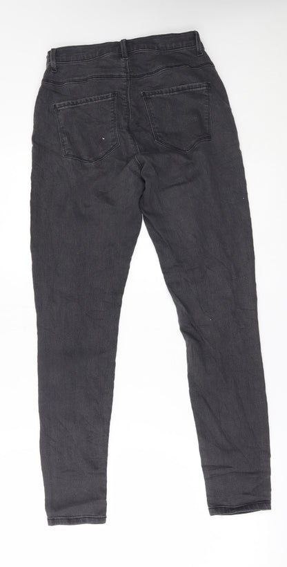 Only Womens Grey  Denim Skinny Jeans Size M L29 in