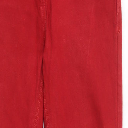 River islad Womens Red   Straight Jeans Size 10 L25 in