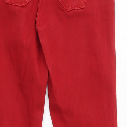 River islad Womens Red   Straight Jeans Size 10 L25 in