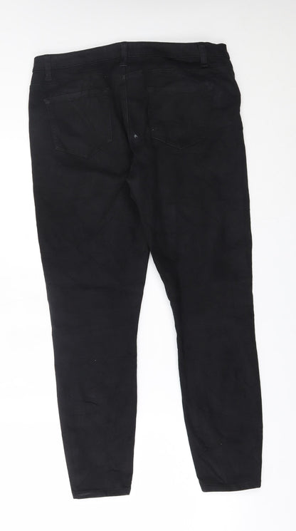 Primark Womens Black   Skinny Jeans Size 14 L26 in