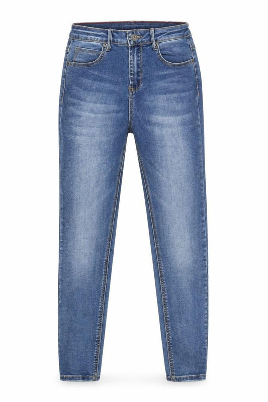 Womens UK Size 27 in Blind date Regular Fit Skinny Blue Jeans