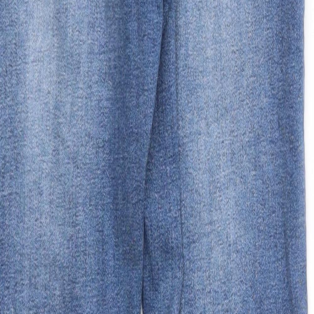 Womens UK Size 27 in Blind date Regular Fit Skinny Blue Jeans
