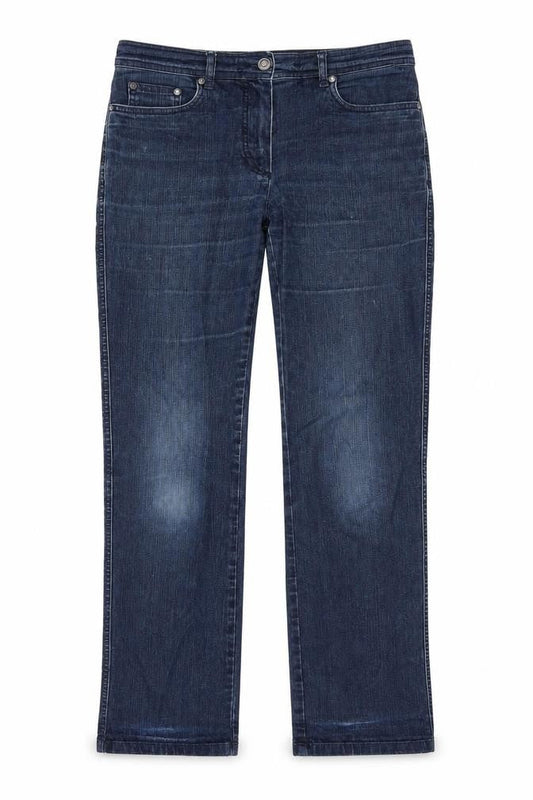 Womens UK Size 8 Bonita Regular Fit Straight Blue Jeans