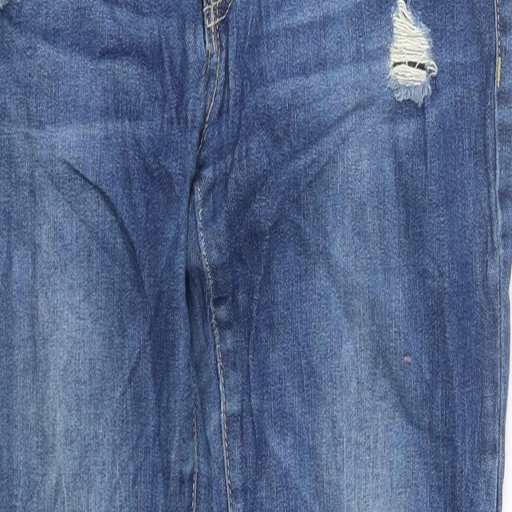 Womens UK Size 8 TALLY WEiJL Regular Fit Skinny Blue Jeans