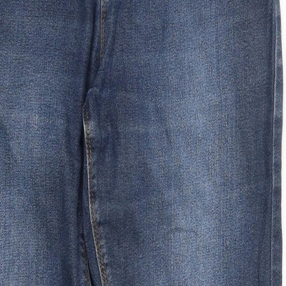 elle nor Womens Blue   Straight Jeans Size 28 in L30 in