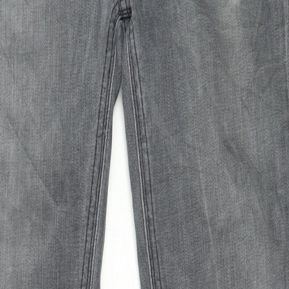 Rich & Royal Womens Grey   Skinny Jeans Size 28 L30 in