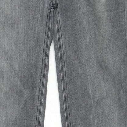 Rich & Royal Womens Grey   Skinny Jeans Size 28 L30 in