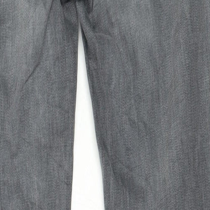 Rich & Royal Womens Grey   Skinny Jeans Size 28 L30 in