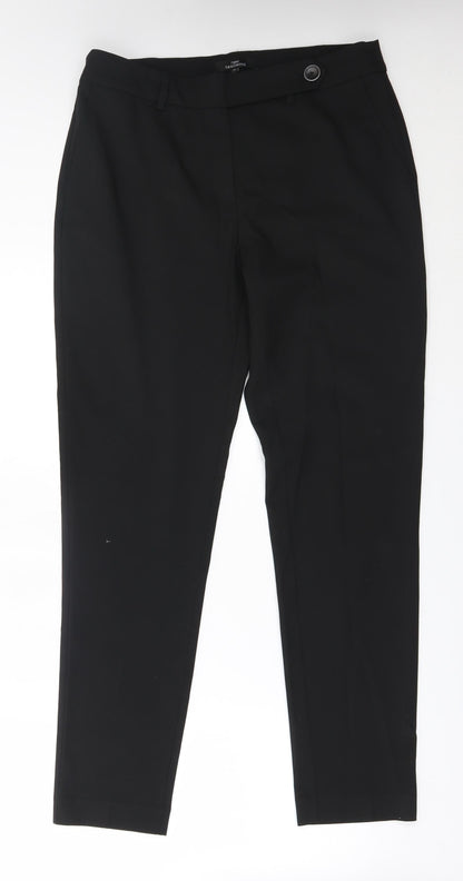 Womens UK Size 12 NEXT Regular Fit  Black Trousers