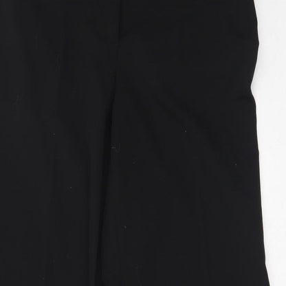 Womens UK Size 10 Dorothy Perkins Regular Fit Bloomer Black Trousers