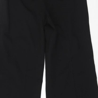Womens UK Size 10 Dorothy Perkins Regular Fit Bloomer Black Trousers