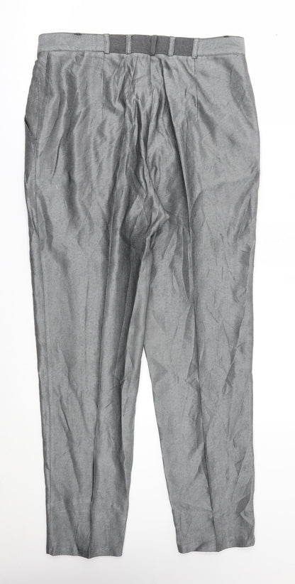 Womens UK Size 10 Preworn Regular Fit  Grey Trousers