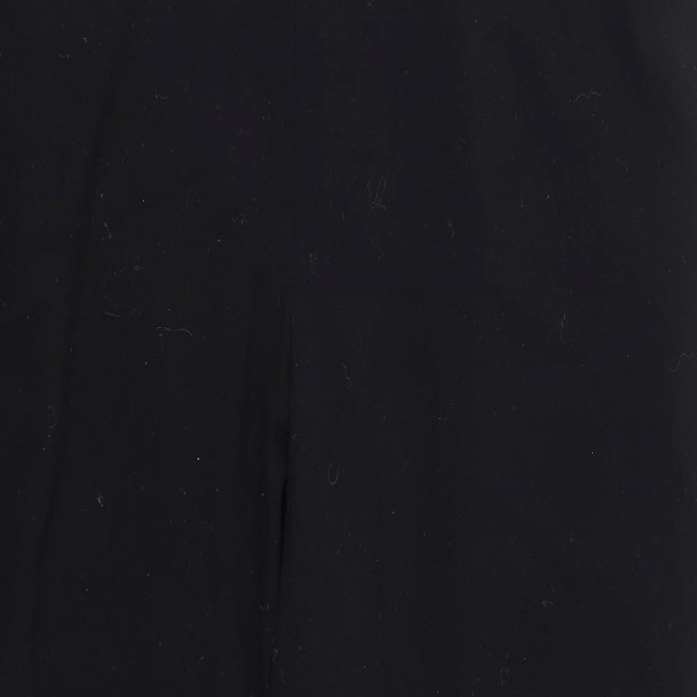 Womens UK Size 40 in M&S Slim Fit  Black Trousers