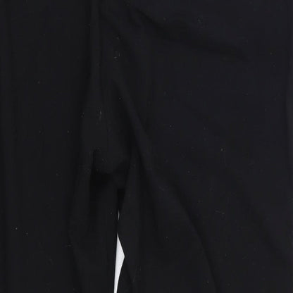 Womens UK Size 40 in M&S Slim Fit  Black Trousers