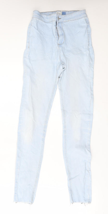 Womens UK Size 6 Terranova Regular Fit Skinny Blue Jeans