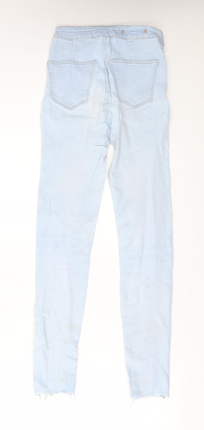 Womens UK Size 6 Terranova Regular Fit Skinny Blue Jeans