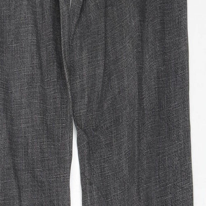 calliope Womens Grey   Straight Jeans Size M L32 in