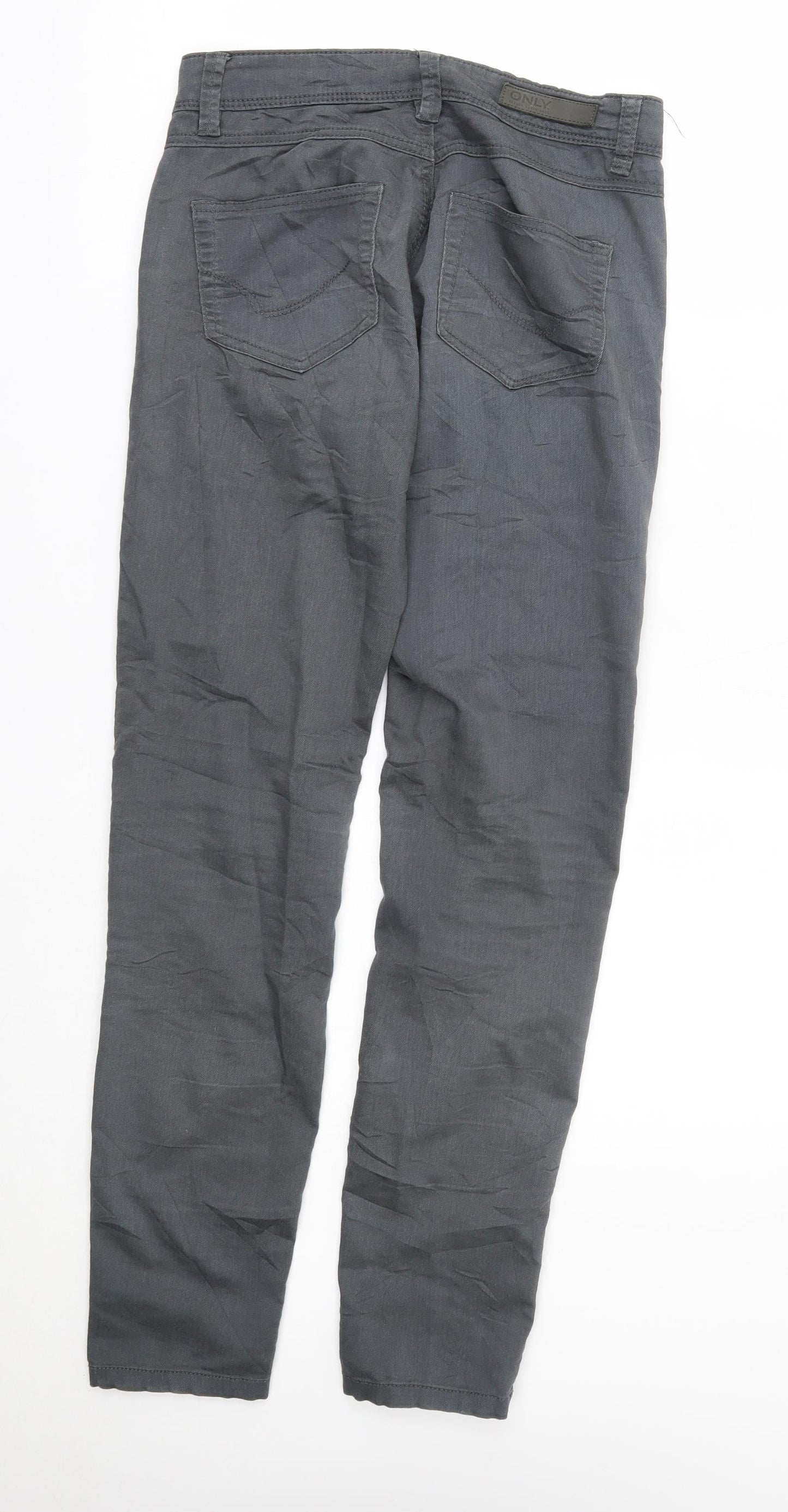 Only Womens Grey   Skinny Jeans Size 28 L30 in