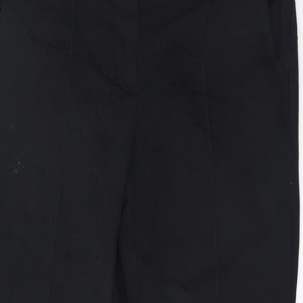 Womens UK Size 12 monnari Regular Fit  Black Trousers