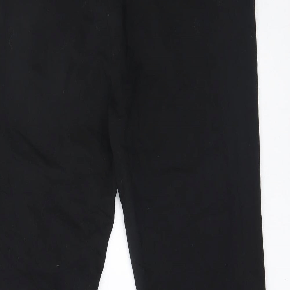 Womens UK Size 12 monnari Regular Fit  Black Trousers