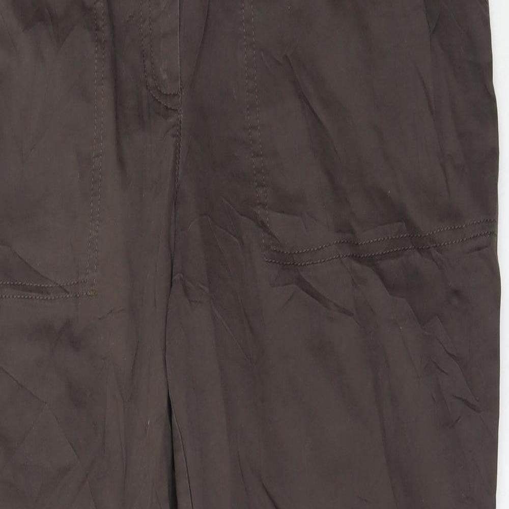 zucchero Womens Brown   Trousers  Size 10 L27 in