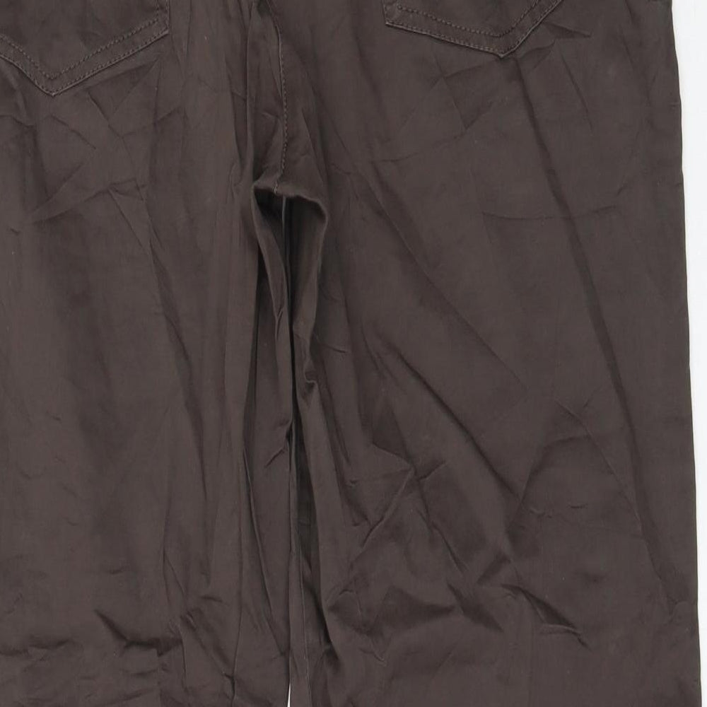 zucchero Womens Brown   Trousers  Size 10 L27 in