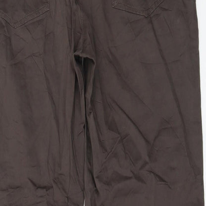 zucchero Womens Brown   Trousers  Size 10 L27 in