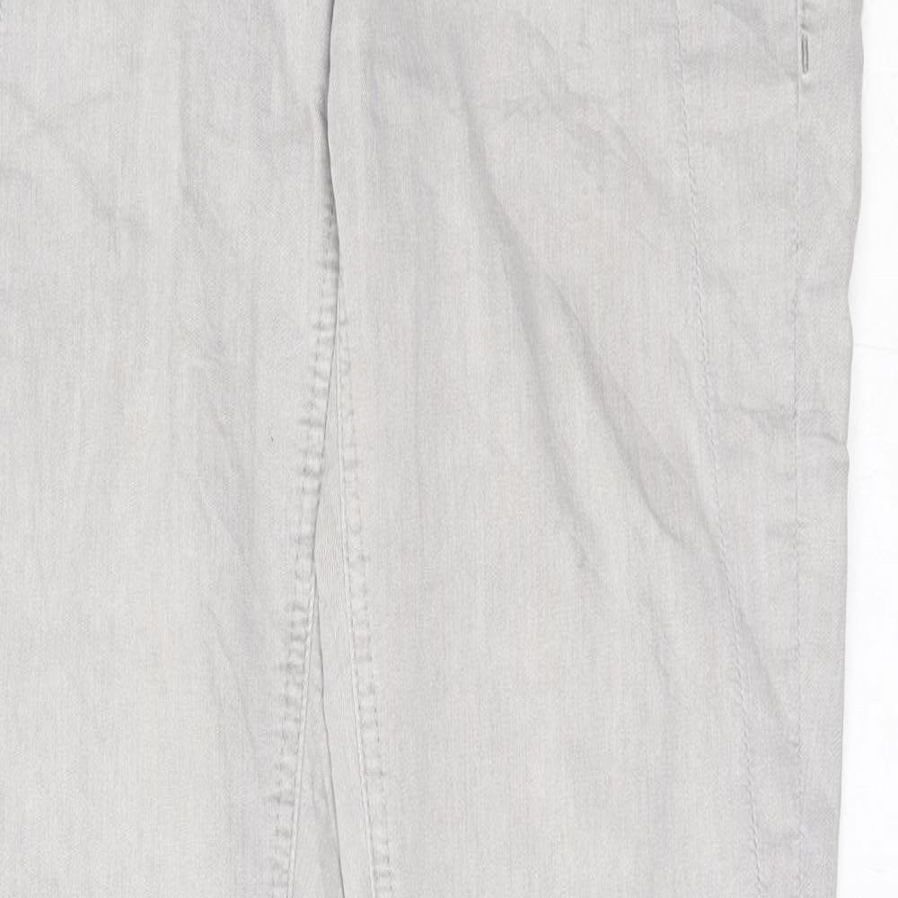 Womens UK Size 27 Street One Regular Fit Straight Grey Jeans