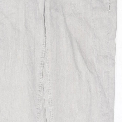 Womens UK Size 27 Street One Regular Fit Straight Grey Jeans