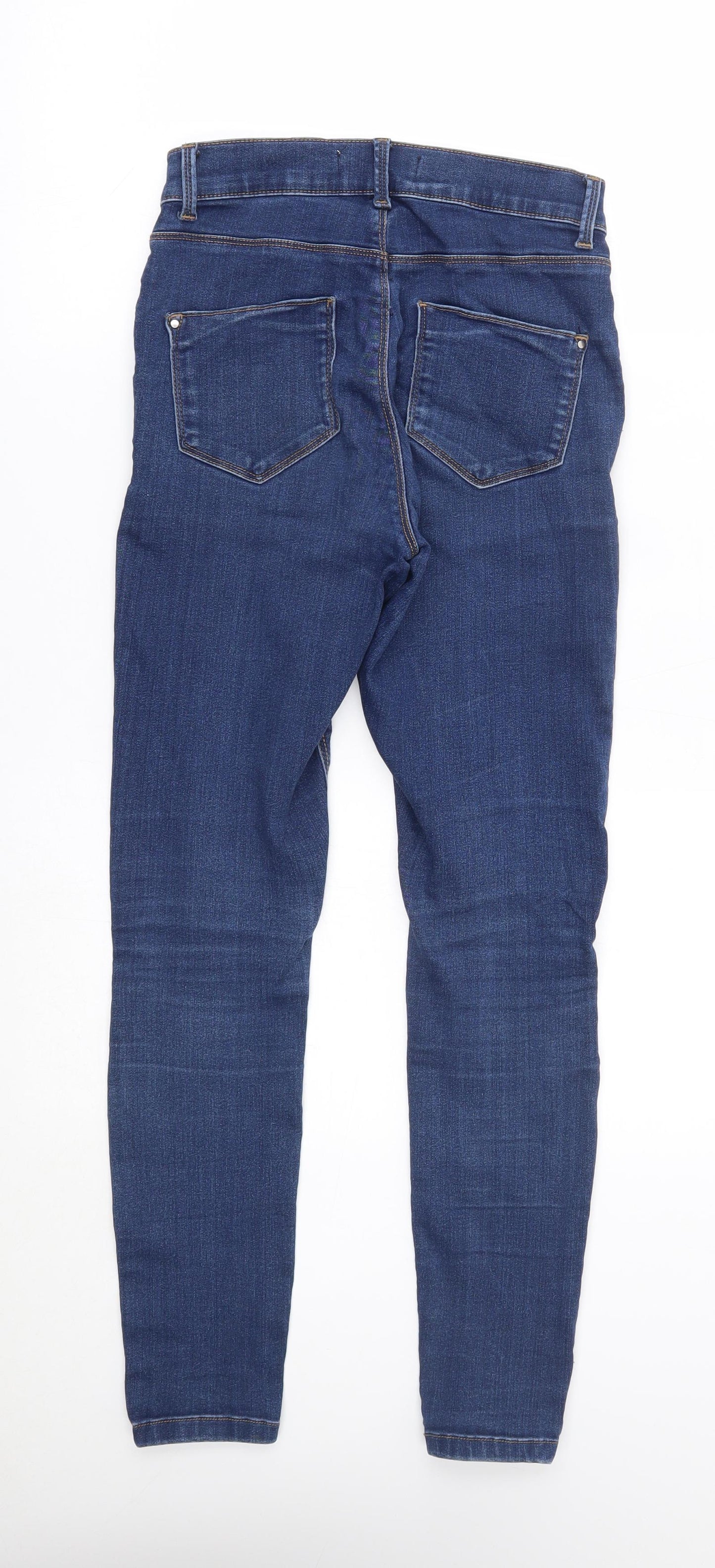 Dorothy Perkins Womens Blue   Skinny Jeans Size 8 L27 in