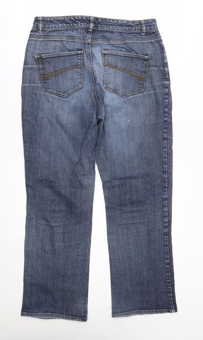 Denver Hayes Womens Blue   Straight Jeans Size 32 in L29 in