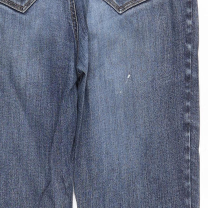 Denver Hayes Womens Blue   Straight Jeans Size 32 in L29 in