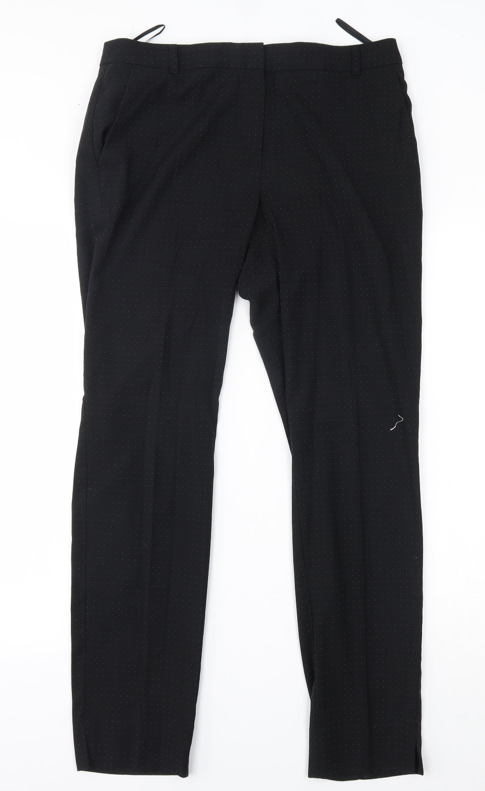 Warehouse Womens Black   Trousers  Size 10 L27 in