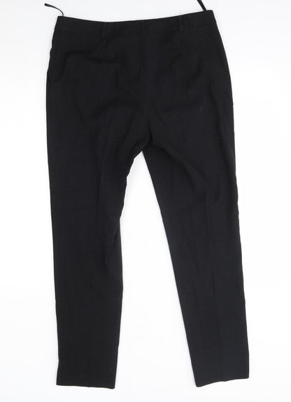 Warehouse Womens Black   Trousers  Size 10 L27 in