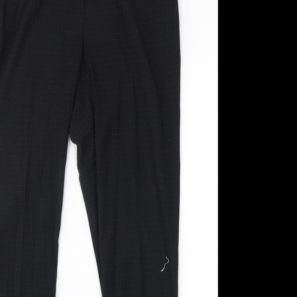 Warehouse Womens Black   Trousers  Size 10 L27 in