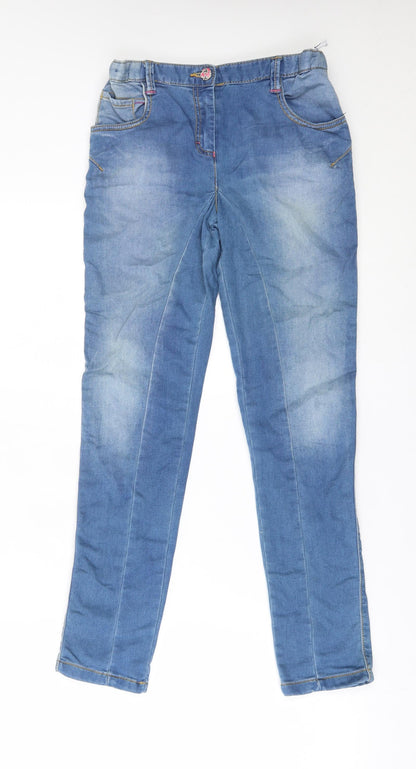 Nutmeg Girls Blue   Skinny Jeans Size 10-11 Years