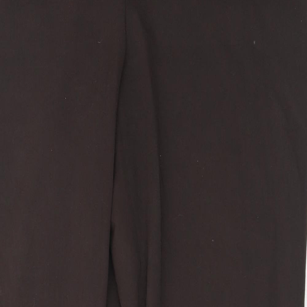 Womens UK Size 12 Camaïeu Regular Fit  Brown Trousers