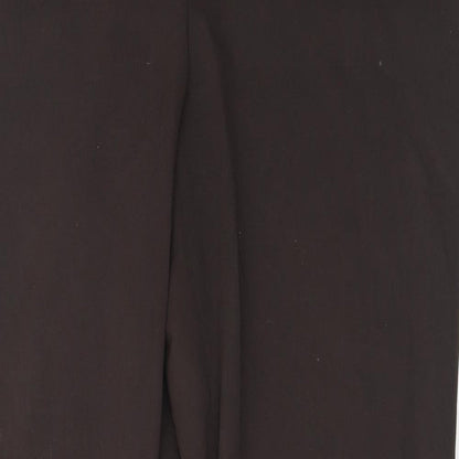 Womens UK Size 12 Camaïeu Regular Fit  Brown Trousers