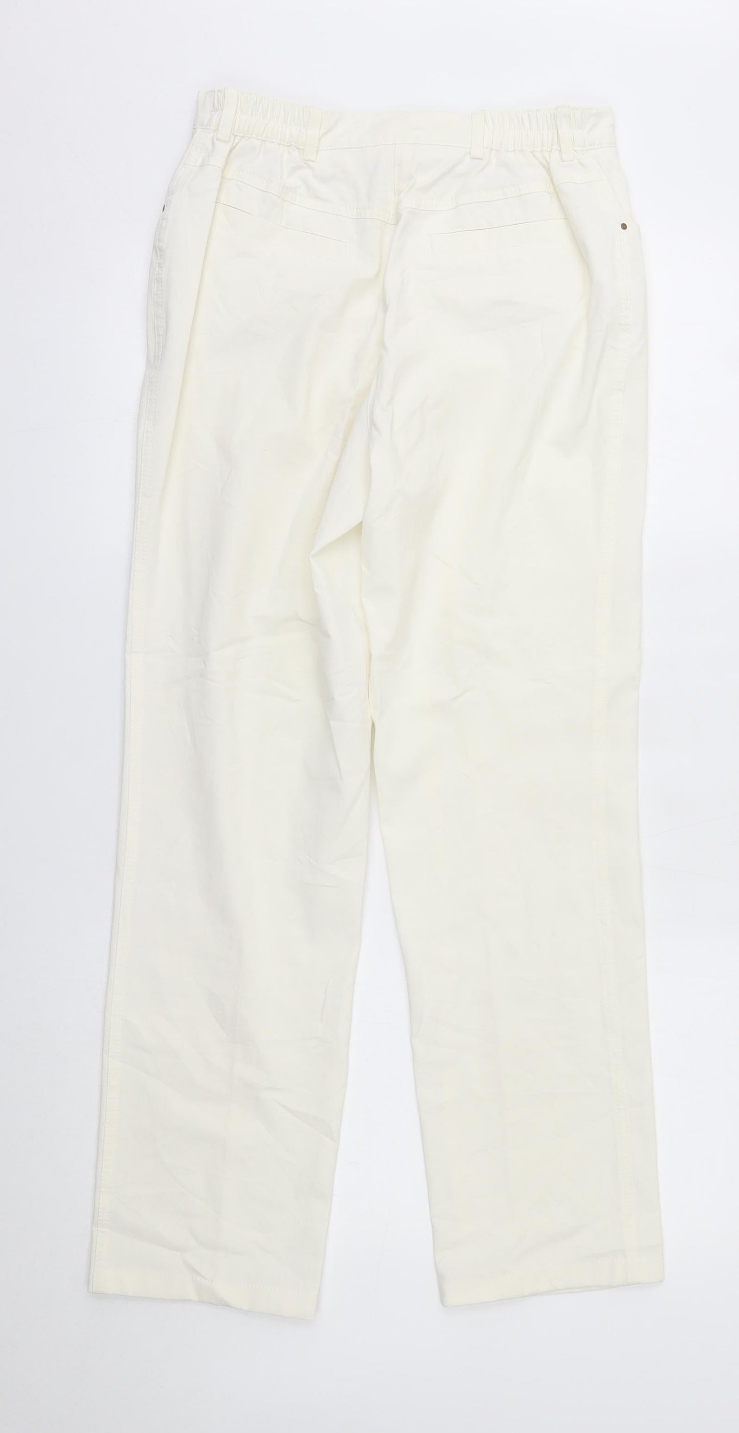 Walbusch Womens Ivory   Straight Jeans Size 28 in L29 in