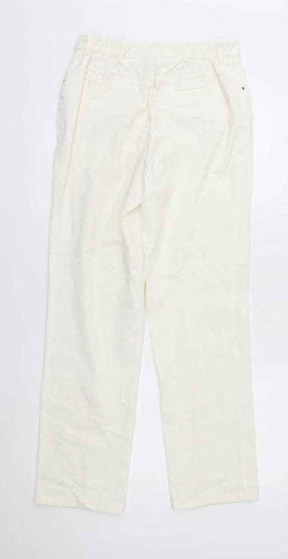 Walbusch Womens Ivory   Straight Jeans Size 28 in L29 in