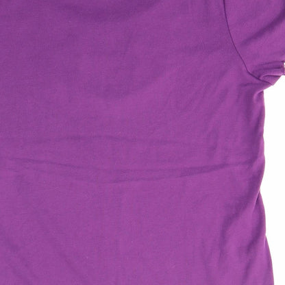Womens UK Size M BM Purple Basic Blouse