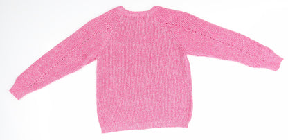 George Womens Pink   Pullover Jumper Size S
